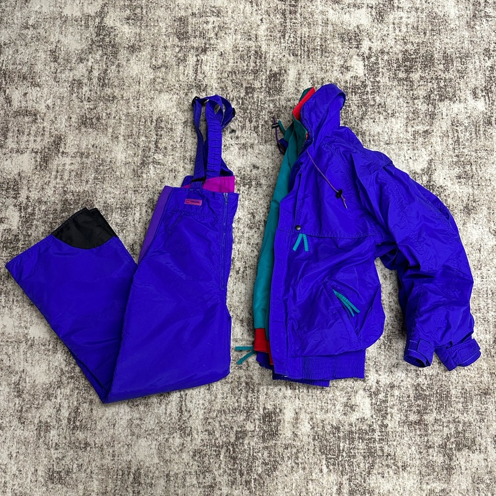 Vintage Columbia Ski Suit Set